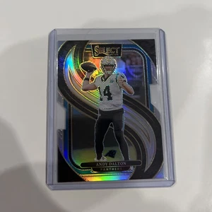 2024 Panini Select Andy Dalton Silver #106 Premier Level Die Cut Prizm Panthers - Bild 1 von 2