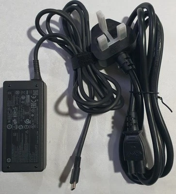 Compatible For HP L43407-001, 934739-850 45W USB-C Adapter AC Charger Delta - Image 1 of 4