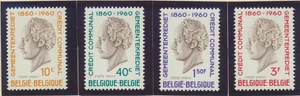 Belgium Stamps Scott #556 To 559, Mint Hinged - Picture 1 of 1