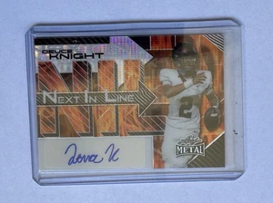 2025 Leaf Metal DEUCE KNIGHT Next In Line 1/1 Auto Pulsar - Bild 1 von 2