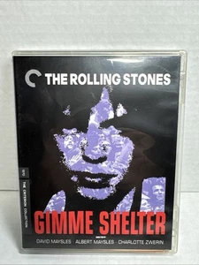 The Rolling Stones Gimme Shelter Criterion Edition Blu-ray bon état - Photo 1/10