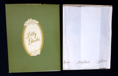 3 PR BOX VINTAGE~LILLY DACHE'~GLAMOUR PIN UP RHT NYLON STOCKINGS 15D SHEER  10.5 - Image 1 of 4