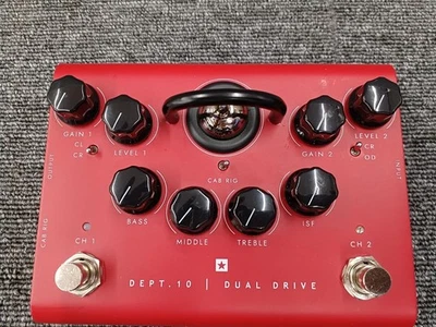 Blackstar Dept. 10 Dual Drive Valve pre amp / dual overdrive pedal TESTED - Image 1 of 4