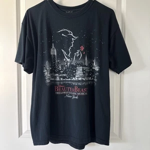 Disney’s Beauty And The Beast Broadway’s Classic Musical, New York Tee, Large - Picture 1 of 3