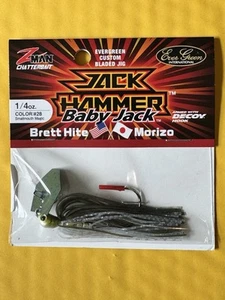 Z-man Jackhammer Baby Jack 1/4oz 3/0 Hook Smallmouth Magic - Picture 1 of 4