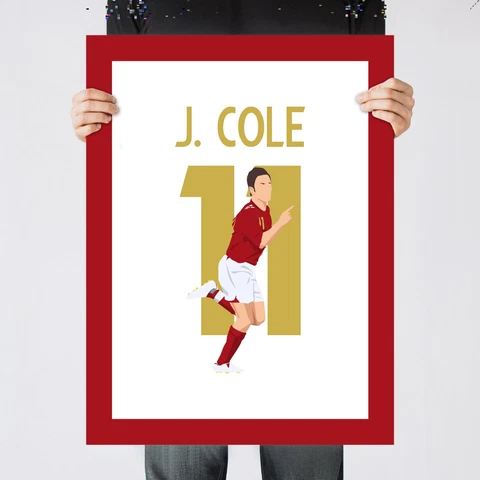 Joe Cole Goal, 2006 World Cup England - Sweden Print/Poster/Wall-Art [Part 3/3] Cover