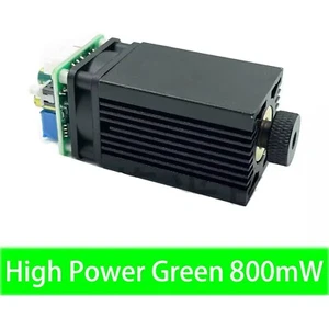 Green High Power 520nm 800mW Laser Module Laser Head 12V Input Band TTL - Picture 1 of 5