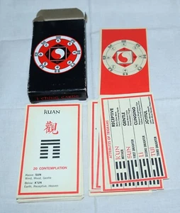 I Ching Card Deck | *Vintage* Complete Set w/ Key Cards + Box San Francisco - Picture 1 of 4
