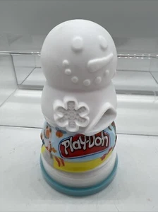 Play-Doh Mold Compound Snowman Christmas Frosty Winter Holliday Toy - Picture 1 of 3