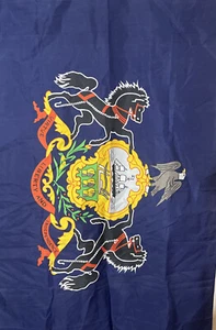 Pennsylvania State Flag 3x5 ft Metal Grommets Commonwealth PA Coat of Arms LARGE - Picture 1 of 5