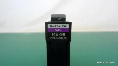 HP 539613-001 146GB 15,000 RPM 2.5 in. SAS HDD 504064-003 DH0146BALWN - Image 1 of 4