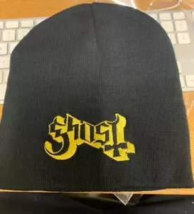 GHOST CLASSIC EMBROIDERED LOGO BEANIE HAT OFFICIALLY LICENSED ITEM - Imagen 1 de 9
