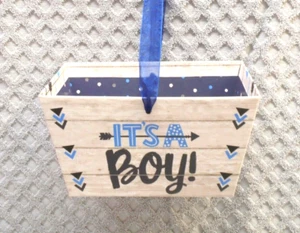 It's A Boy Cubiertos Serpina Cesta Fiesta Favor Baby Shower Fiesta - Imagen 1 de 3