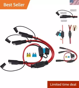 Conector SAE divisor 1 a 2 - extensión de alta resistencia de 16 AWG, garantía de 18 meses - Imagen 1 de 7