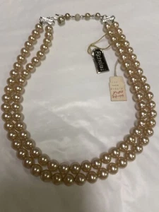 Vintage Faux Perlenkette Richelieu Penneys 16" mittelgroße Stränge - Bild 1 von 9