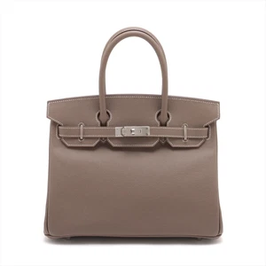Hermès Birkin 30 Veau Epsom Etoupe Silver Metal Fittings Y: 2020 - Picture 1 of 14
