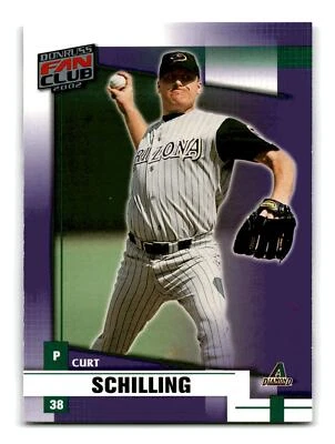 Curt Schilling 2002 Donruss Fan Club #95 Arizona Diamondbacks NM-MINT - Image 1 of 2