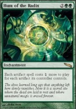 Hum of the Radix - Foil ~ Moderately Played Mirrodin MTG Magic UltimateMTG Green