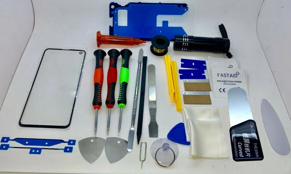 Set de Pièces de Réparation Verre de Écran pour Samsung Galaxy S10e