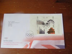 GB (5-2042) 2008 OLYMPICS HAND OVER FDCs BUREAU SP/HAND/STAMP - Picture 1 of 1