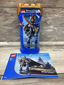 Solo contenitore e manuale"" per pensionati Lego Knights Kingdom Mathius Nessuna figura - Foto 1 di 5