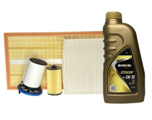 KIT TAGLIANDO FILTRI + 4LT OLIO - FORD FIESTA V 1.25 1.4 1.6 16V FUSION 1.4 1.4 - Imagen 1 de 5