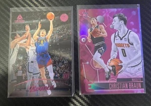 DENVER NUGGETS CARD LOT, CHRISTIAN BRAUN ROOKIE - Picture 1 of 2