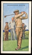 Tobacco Card, Gallaher, CHAMPIONS, With Caption,1st 1935,Densmore Shute,Golf,#30