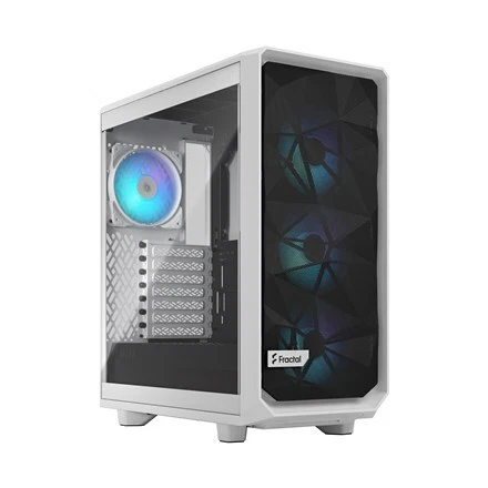 7340172703716 Fractal Design Meshify 2 Compact RGB White TG | PC-Gehäuse  - Bild 1 von 1