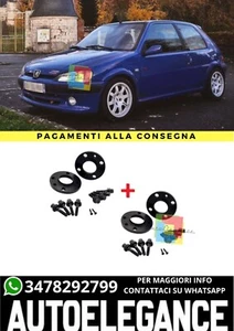 ⭐KIT 4 DISTANZIALI 16+20mm NERO ADATTO PER PEUGEOT 106 II dal 1996 al 2004⭐ - Imagen 1 de 3