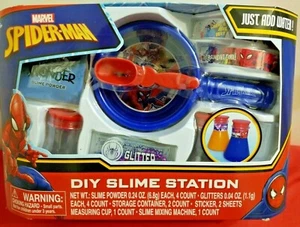 Marvel Spiderman DIY Slime Station Scientist Slime Lab Spider Man "NEW" - Picture 1 of 4