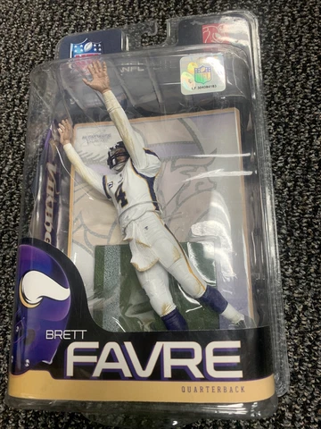 NEW MCFARLANE NFL ELITE Minnesota Vikings BRETT FAVRE!!  FAST FREE SHIPPING!! Cover