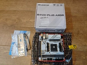 JGINYUE B450I-PLUS ARGB ITX motherboard - AMD Socket AM4 motherboard - Afbeelding 1 van 10