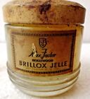 OLD MAX FACTOR HOLLYWOOD BRILLOX JELLE VINTAGE COLLECTIBLES GLASS BOTTLE # 98