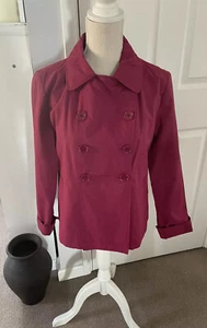 Ness Betty Jacket / Coat Deep Vivacious Pink Beautiful Quality BNWT Size 12 40 - Picture 1 of 12
