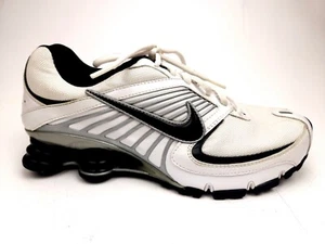 Nike Women's Shox Turbo 8 Running Shoes Sneakers Size 10 White Black Pink - Picture 1 of 11