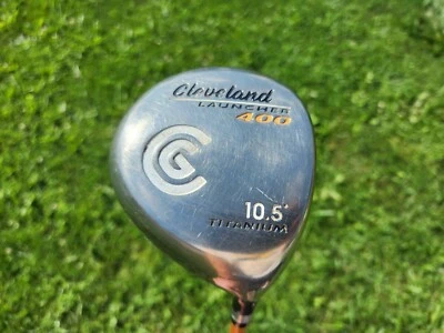 Cleveland Launcher 400 Titanium Driver 10.5* 65g Stiff Graphite Golf Club 45.5" - Image 1 of 4