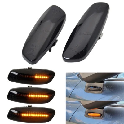 Luz de señalización lateral secuencial LED PEUGEOT 207 308 RCZ Citroen DS4 C5 C4 C3 Foto 1 de 4