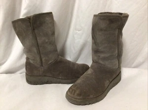 UGG 1013428 Amie Classic Wedge Women’s Boot Size 9 Gray EUR 40 UK 7.5...…S164 - Picture 1 of 9