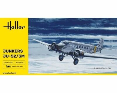 Heller Junkers JU-52/3M 1:72 80380 modellismo - Immagine 1 di 4
