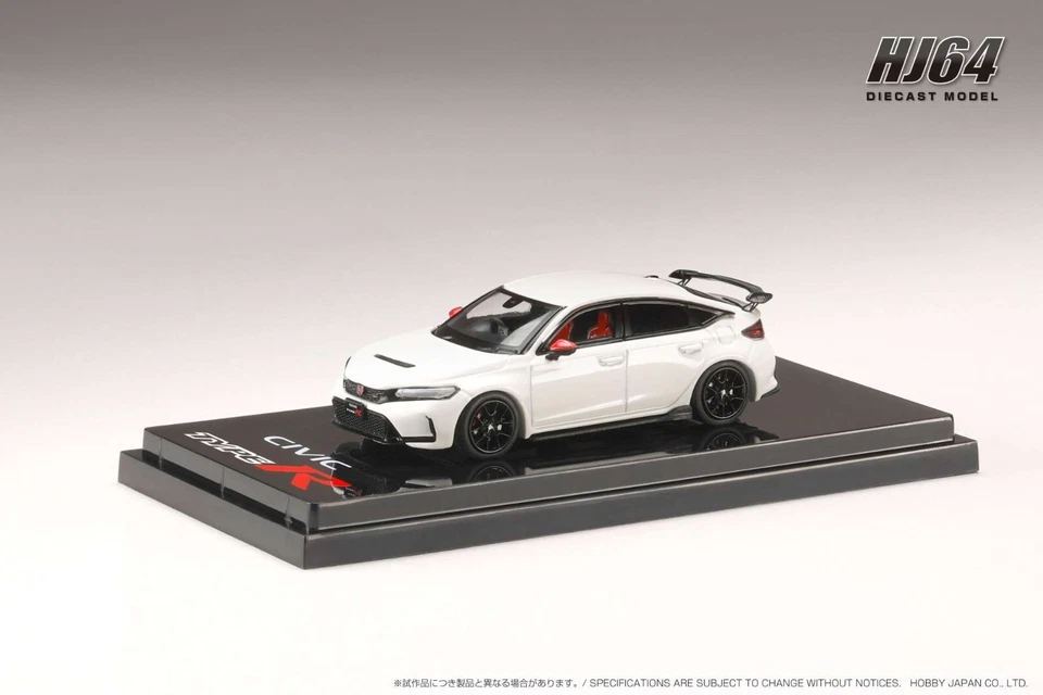 1/64 HJ Honda CIVIC TYPE R (FL5) Genuine Options Championship White HJ642063W G - Image 1 of 1