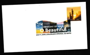 US 5298k O Beautiful Mountain Majesties Monument Valley DCP FDC 2018 - Picture 1 of 1