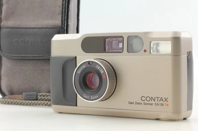 No US Duty [MINT w/Case] Contax T2 Titan Point & Shoot Film Camera From JAPAN - Image 1 of 4