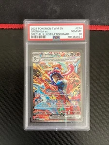Greninja EX 214/167 SIR Pokemon TCG Twilight Masquerade GEM MINT PSA 10 - Picture 1 of 2
