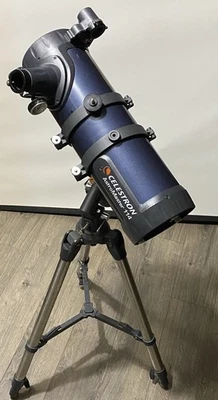 Celestron AstroMaster 114 EQ Newtonian 114mm Telescope No Lenses - Image 1 of 4