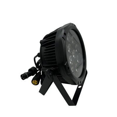 Faro LED impermeabile Testa Mobile 70W IP65 - 12 LED RGB con Controllo DMX512 - Immagine 1 di 4