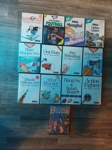 Sega Master System CIB komplettes Spielepaket 13 Spiele - Bild 1 von 10