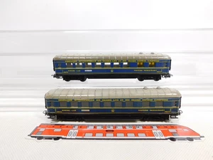 Märklin H0 00 AC 2x 346/2 J Blech Speisewagen Schürzenwagen CIWL #DS851-1 - Bild 1 von 5