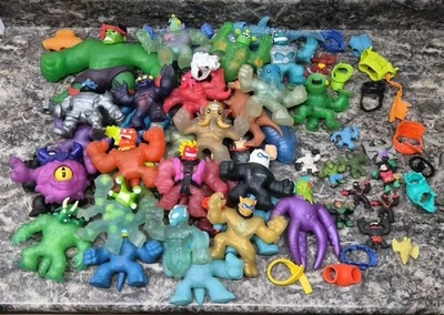 Heroes of Goo Jit Zu Lot of 53 Action Figures Mixed Lot Random Series - Image 1 of 4