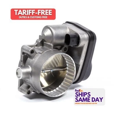 Jet 76109, One Natural Aluminum Power-Flo Throttle Body Dodge Performance Parts - Image 1 of 4